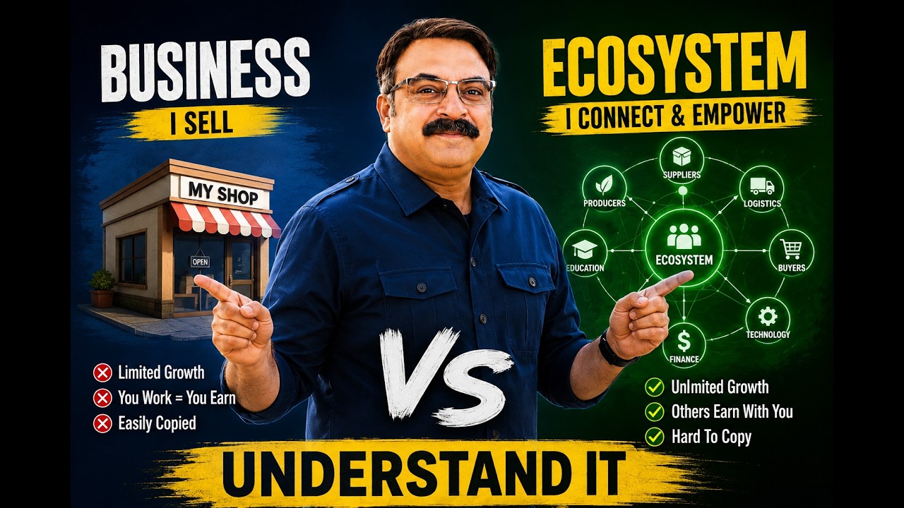Business vs Ecosystem Explained | Why Ecosystems Create Wealth #Business #Ecosystem #Entrepreneur