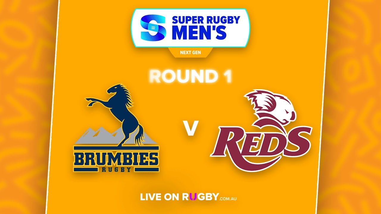 ACT Brumbies kontra QLD Reds | Runda 1 | Super Rugby Next Gen 2026