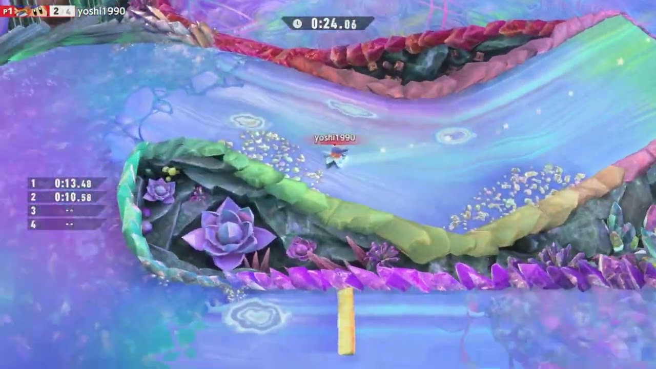 Kirby Air Riders - Top Ride Time Attack All Tracks with Bandana Waddle Dee