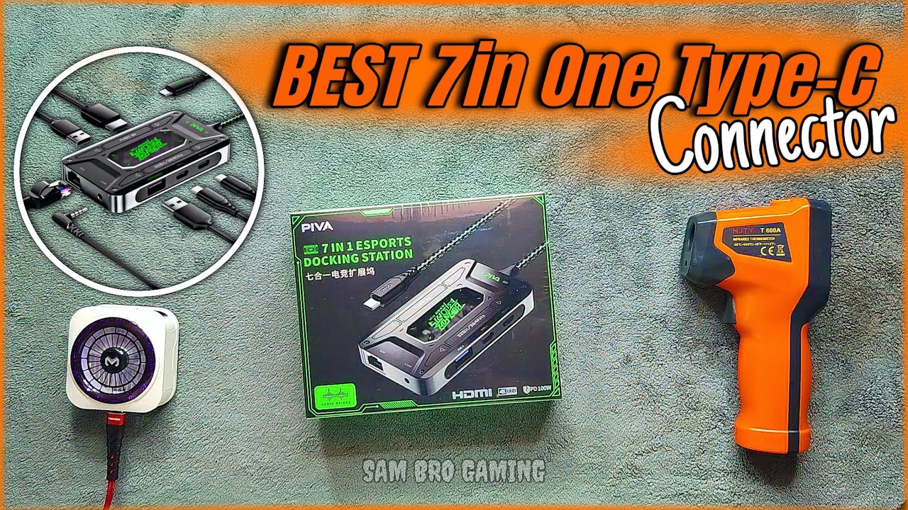 Best 7-in-1 Type-C Connector for iPhone, iPad & Android | Electro Sam