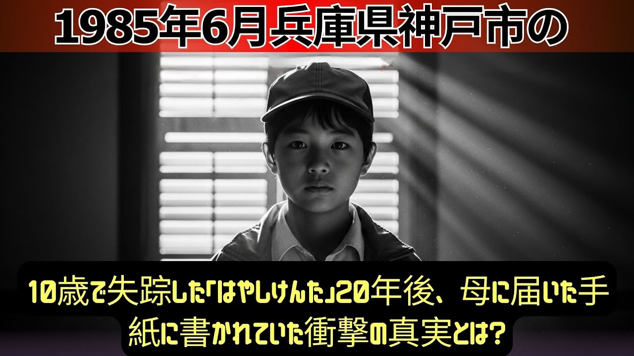1985年6月、札幌で消えた10歳の少年…20年後、母に届いた一通の手紙が暴いた真実