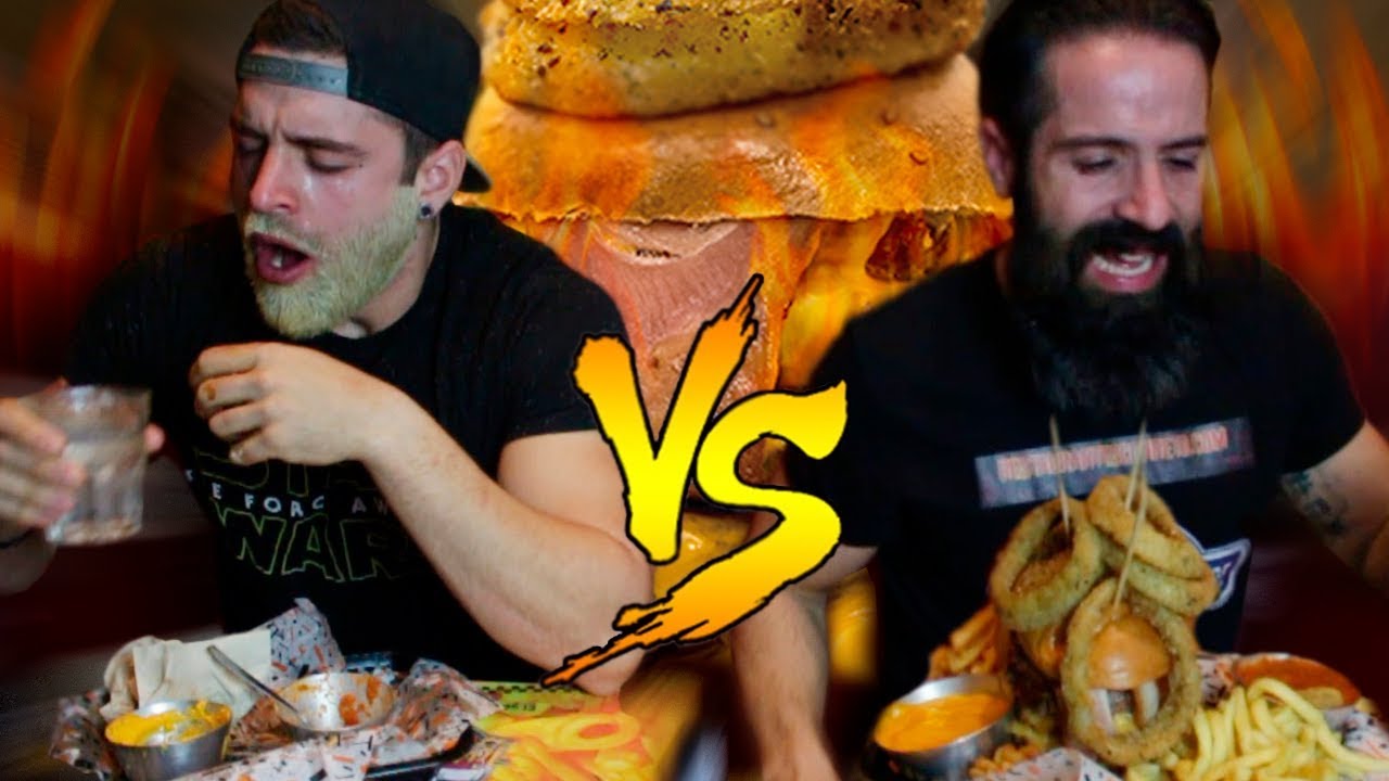 LA HAMBURGUESA M&Aacute;S PICANTE DEL MUNDO | ESTTIK VS JOE BURGERCHALLENGE