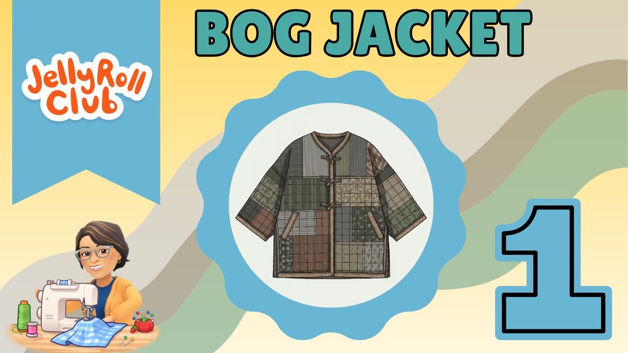 No Waste Sewing: The Quilted Bog Jacket  LESSON ONE **Free Video Lesson and Quilt Tutorial*