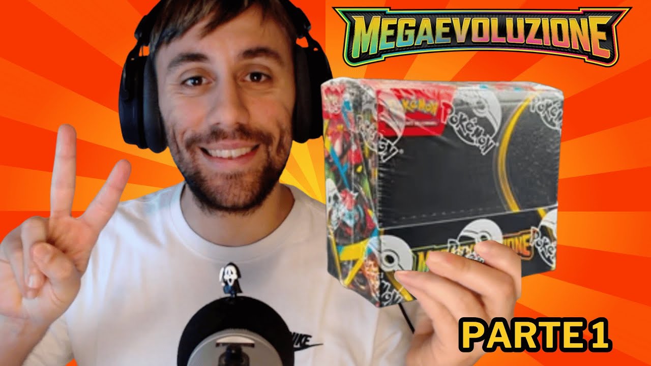 Apro il nuovo box da 36 bustine di Megaevoluzione -  Parte 1/2 💥​