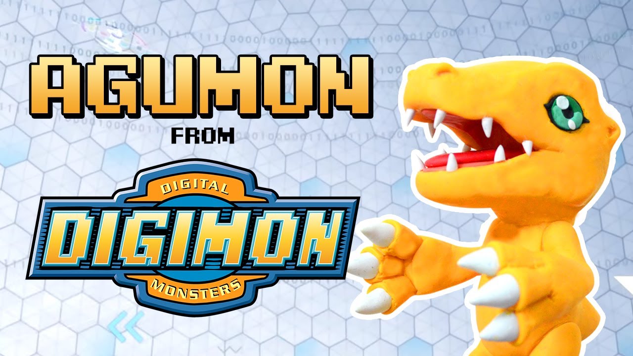 Agumon | Digimon Adventure | DIGIMON | Seni Tanah Liat / Polymer Clay