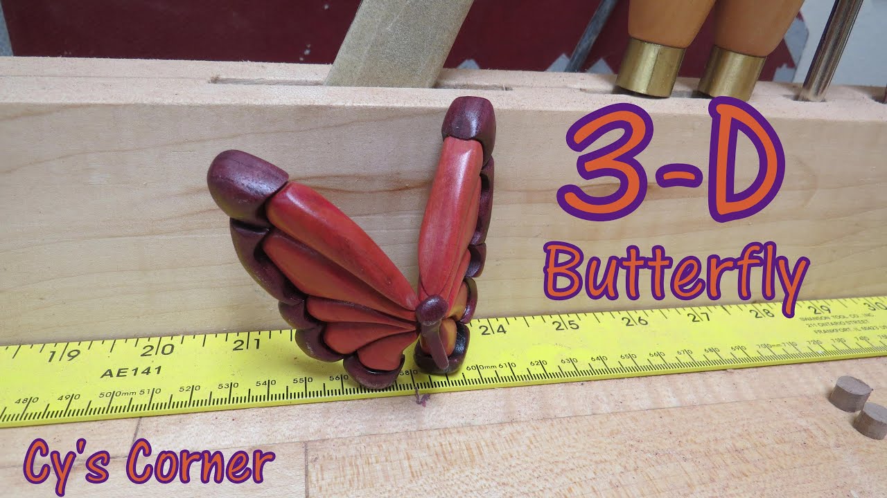 3-D Butterfly