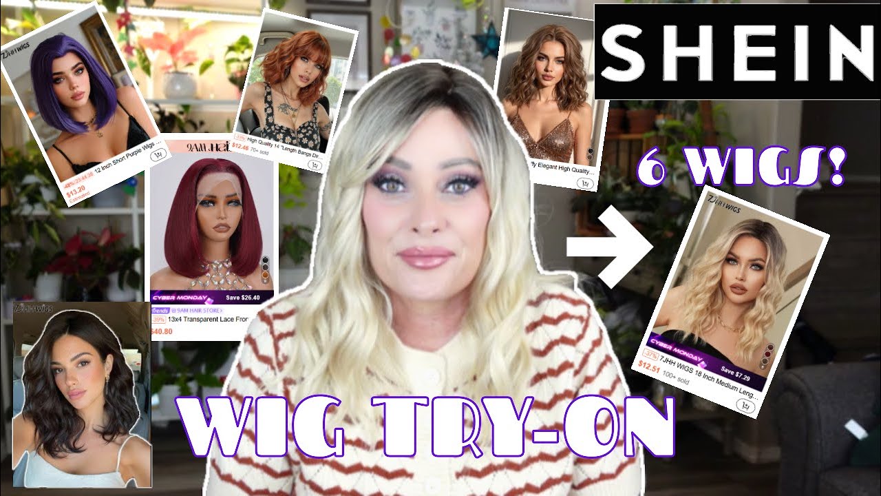 Примерка париков SHEIN | Проголосуйте за свой любимый!! ❎✅