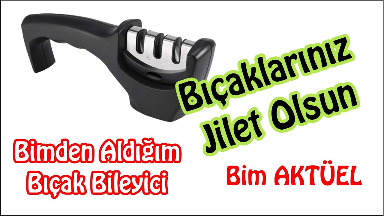 bim e gelen bı&ccedil;ak bileyici / Bı&ccedil;ak bileme / bı&ccedil;ak makas bileme videosu / &uuml;r&uuml;n deneme