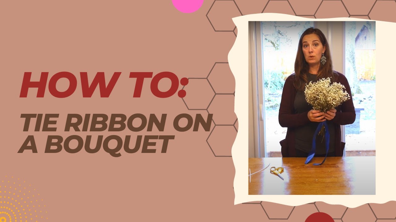 How to Tie a Flower Bouquet