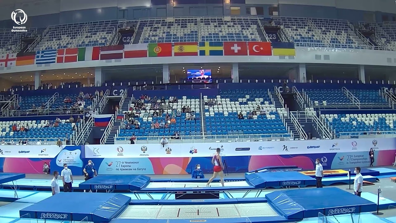Belarus - European Champions, men's trampoline team