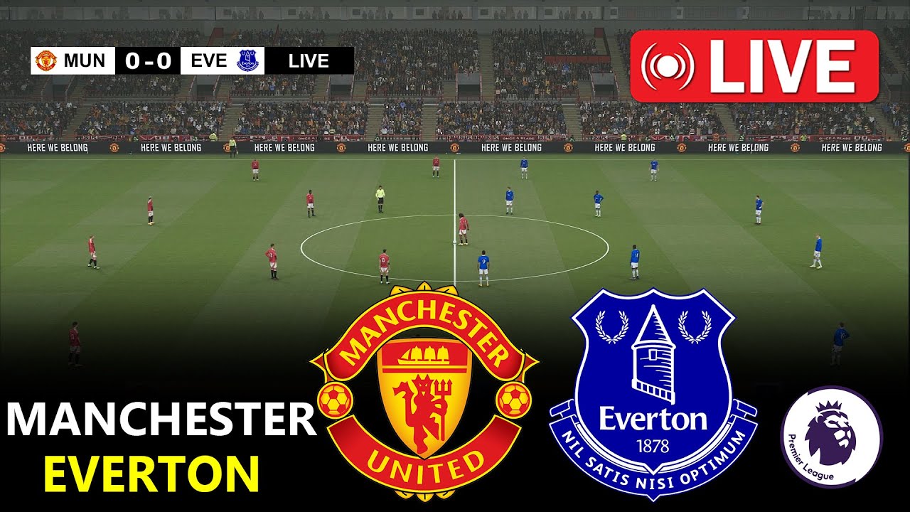 Man United vs Everton | English Premier League 2025/26 | PES 21 Simulation Gameplay