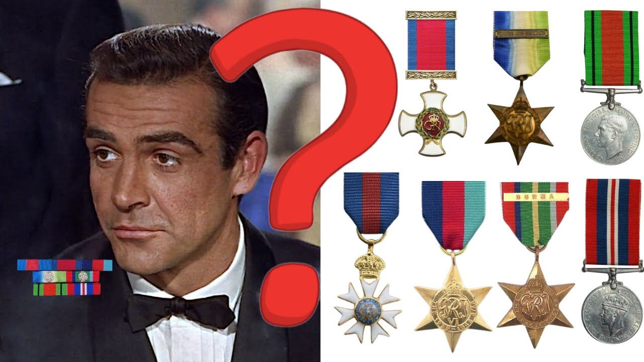 What Were James Bond's Military Medals?