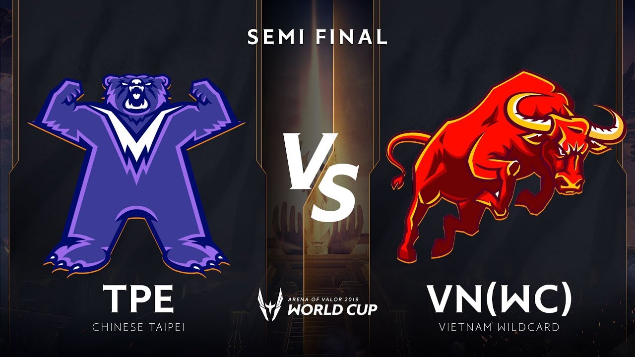 Việt Nam Wildcard vs Đài Bắc Trung Hoa  - Bán Kết AWC 2019 - Garena Liên Quân Mobile