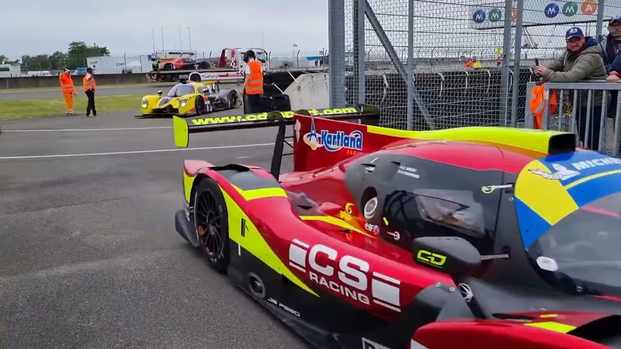 Road to Le Mans 2024 - roll in after race