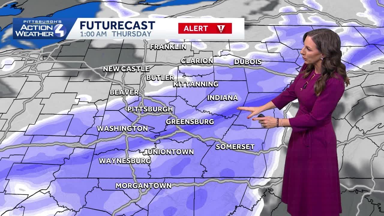 Severe Weather Alert Day: Snowy New Year's Eve in Western PA