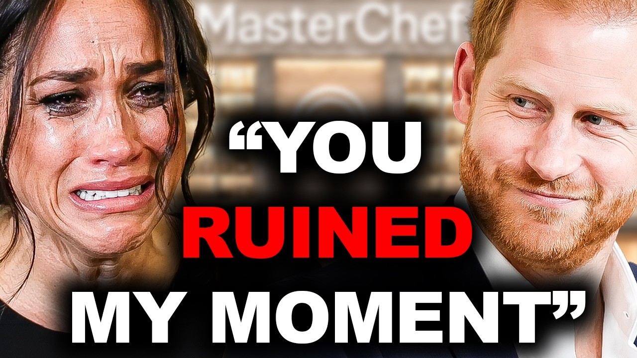 Meghan&rsquo;s MasterChef PR STUNT BACKFIRES &mdash; Harry HIJACKS The Entire Show