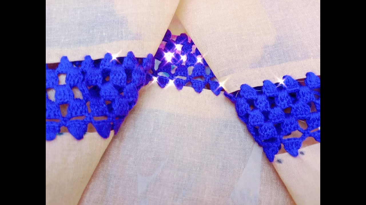 Attach the clothes  by crochet / জামা ও ওড়না তে কুরুশ কাঁটা দিয়া কাপড় জোড়া দিন