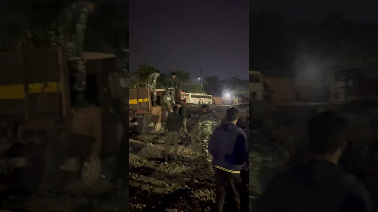 Taarif Karoon #Crpf #Crpfstatus Crpf Movement #Midnight #Crpflife #Telangana #Election #Status