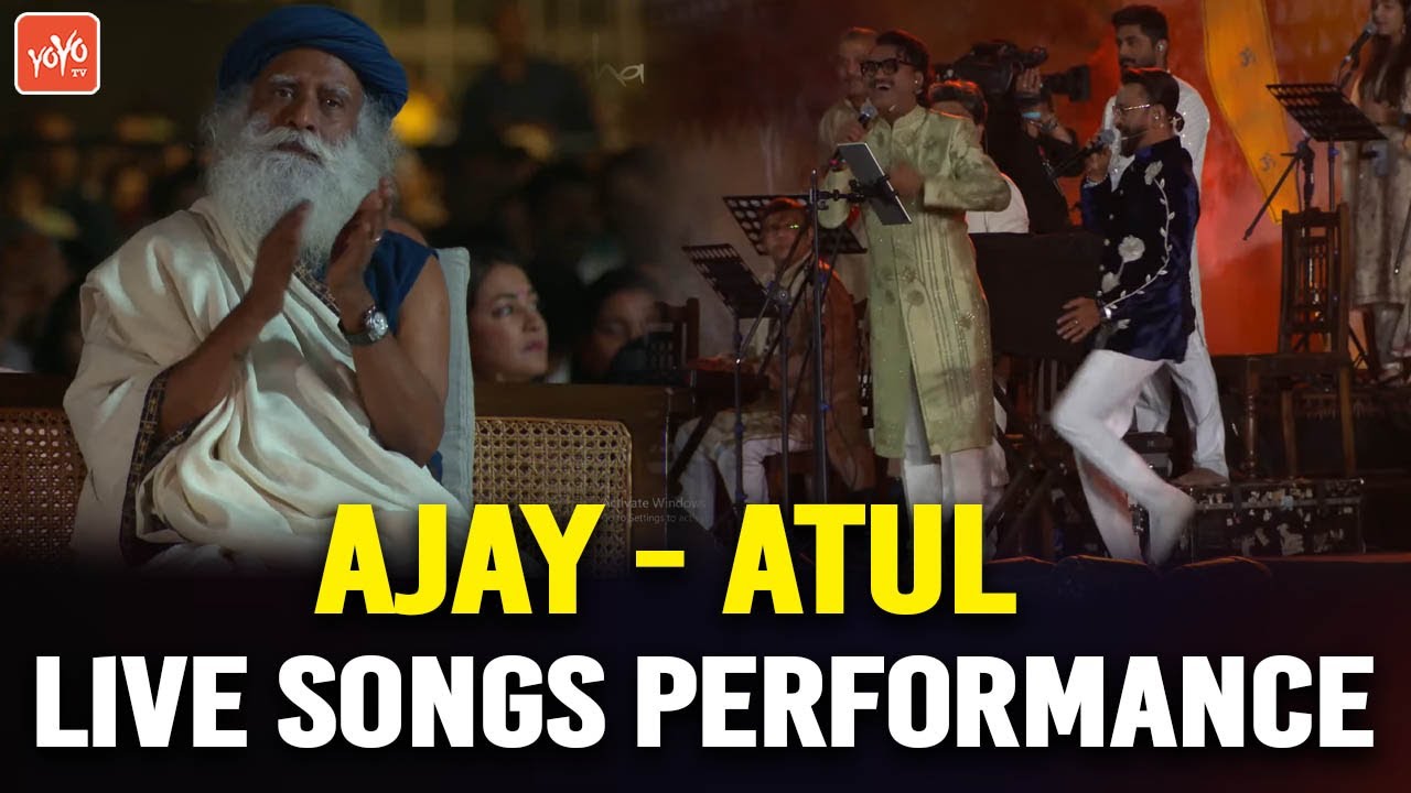 Ajay - Atul Songs Performance In Isha Mahashivratri 2025 Celebration |Mahashivratri Sadhguru |YOYOTV