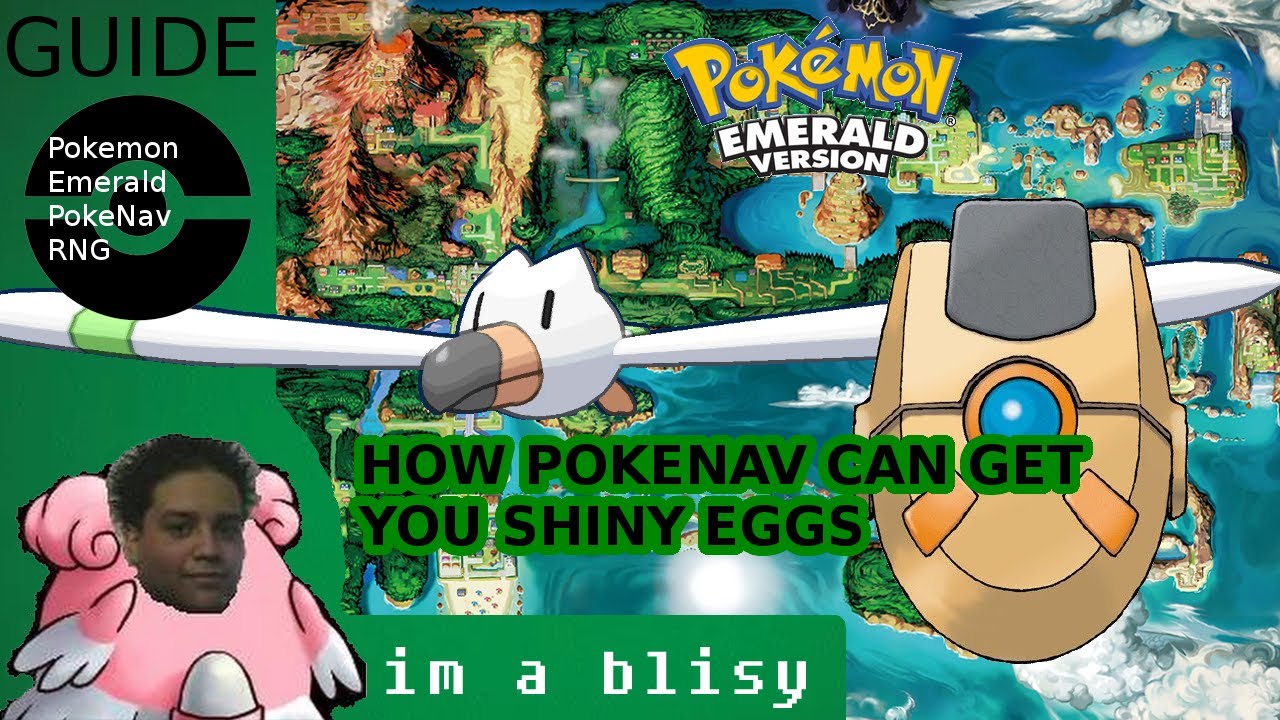SHINY EGGS IN POKEMON EMERALD EASY (HOW TO RNG ABUSE EGG PID IN EMERALD)