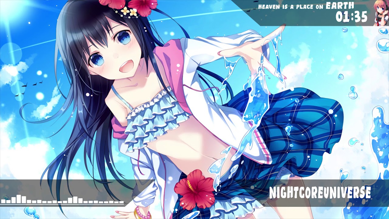 Nightcore - Heaven is a Place on Earth (remix)