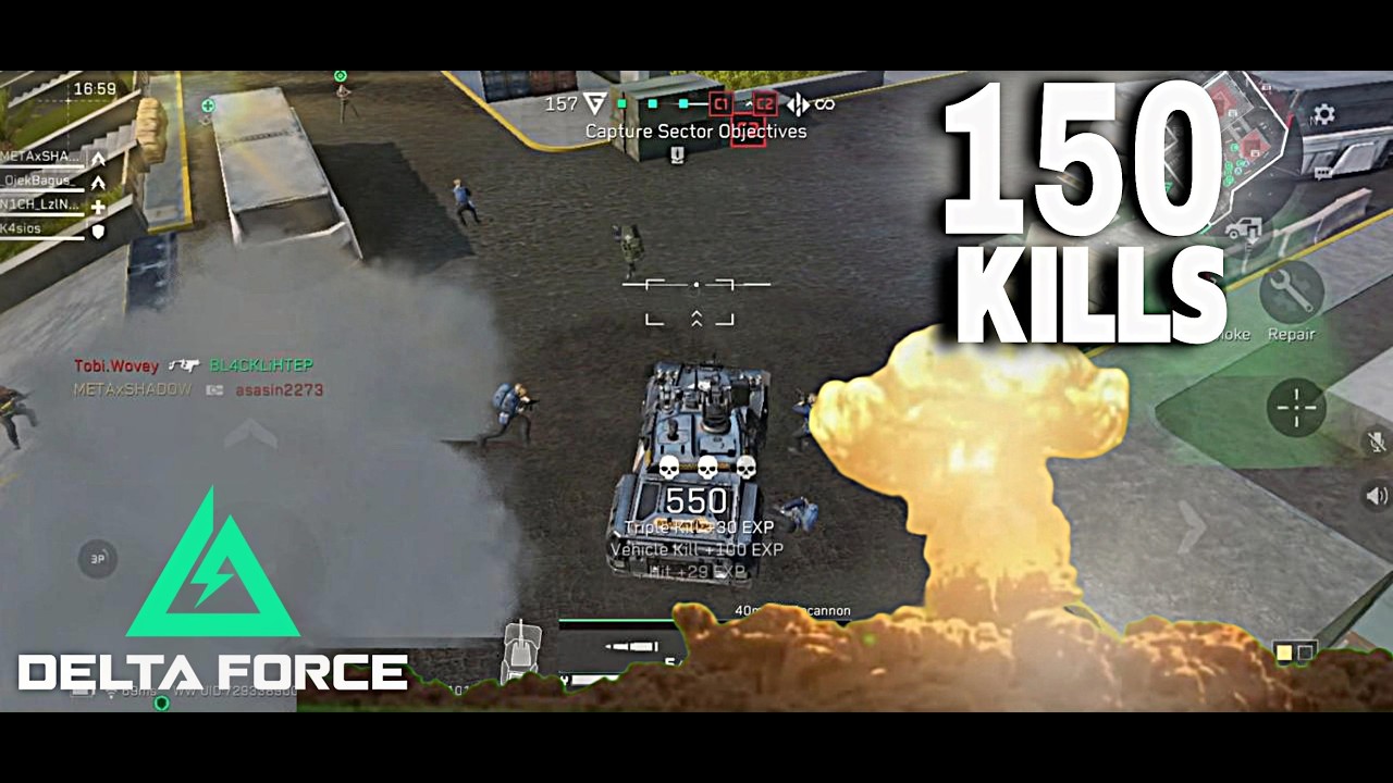 DELTA FORCE MOBILE FSV Destroying Everyone | 150 Kills Gameplay 