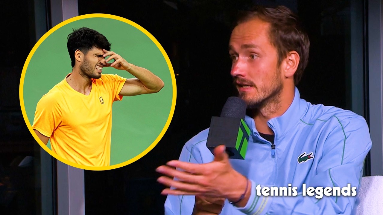 Daniil Medvedev Explains how He Beat Carlos Alcaraz