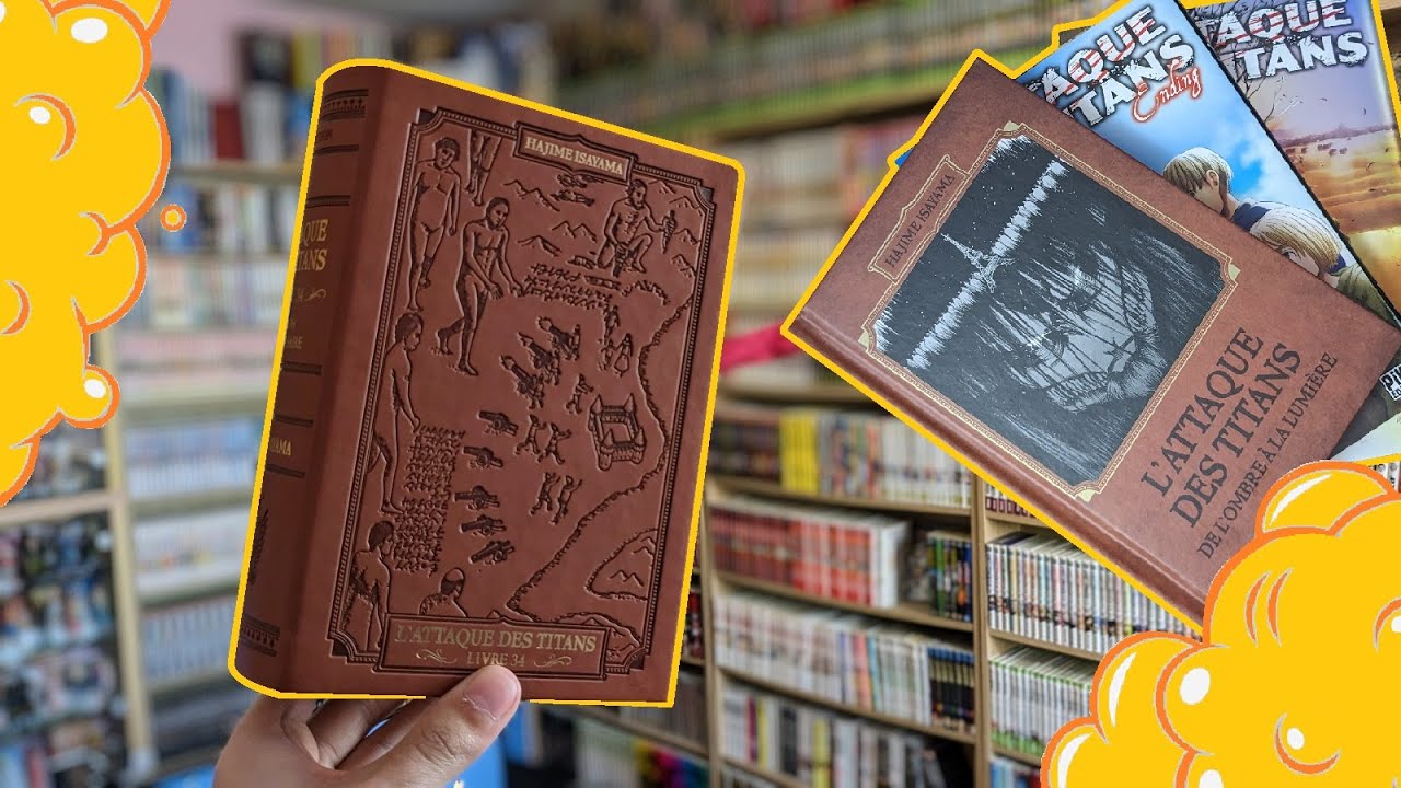 L’ÉNORME COLLECTOR DE L'ATTAQUE DES TITANS (édition anniversaire)