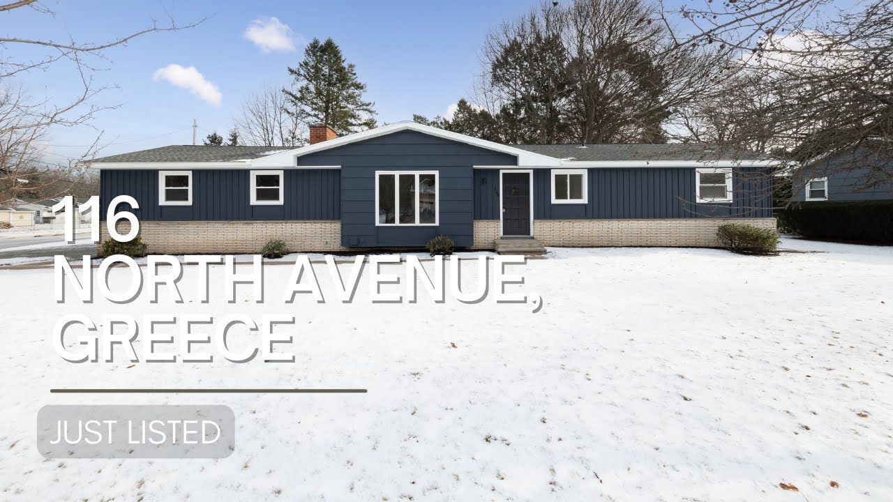 116 North Avenue Greece, NY - New Listing!