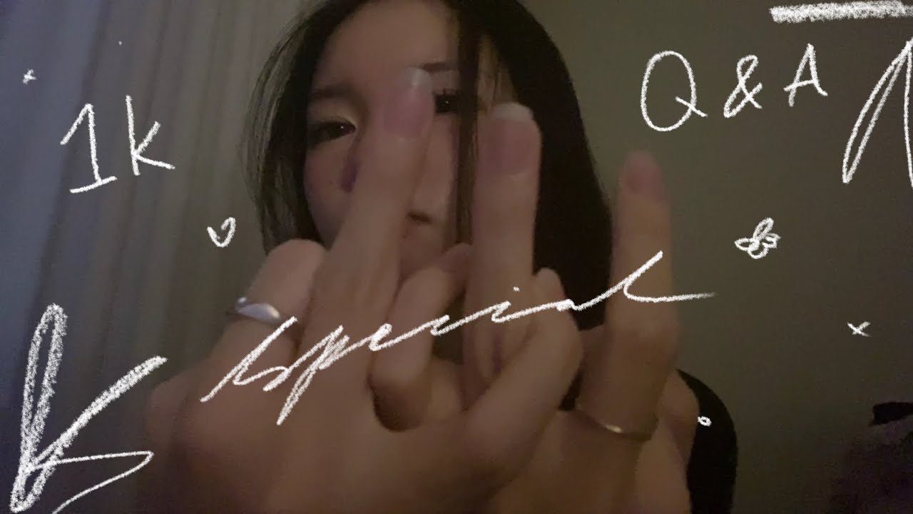 ASMR Q&A video :3 ( camera tapping + rambling )