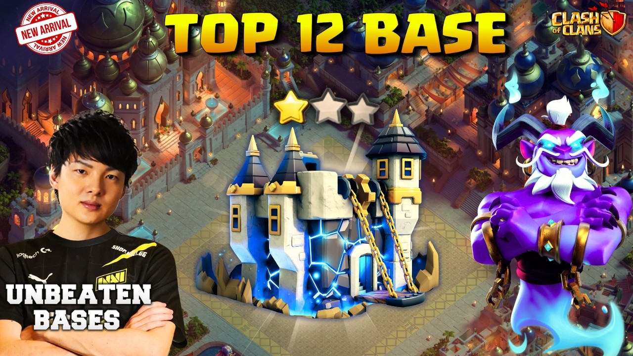 BEST TH18 CWL Pro Layout with Link | TH18 WAR + LEGEND BASE | NEW! ANTI 2 STAR TH18 BASE .