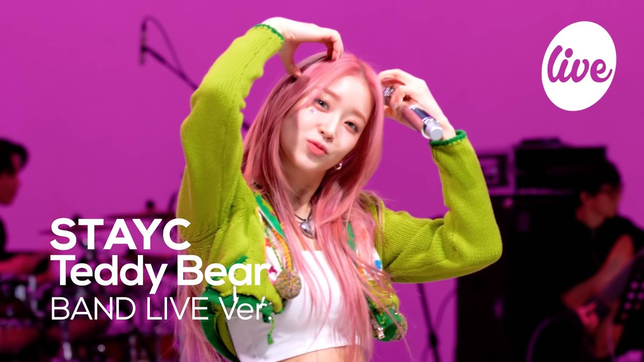 [4K] STAYC - “Teddy Bear” Band LIVE Concert [it's Live] шоу живой музыки