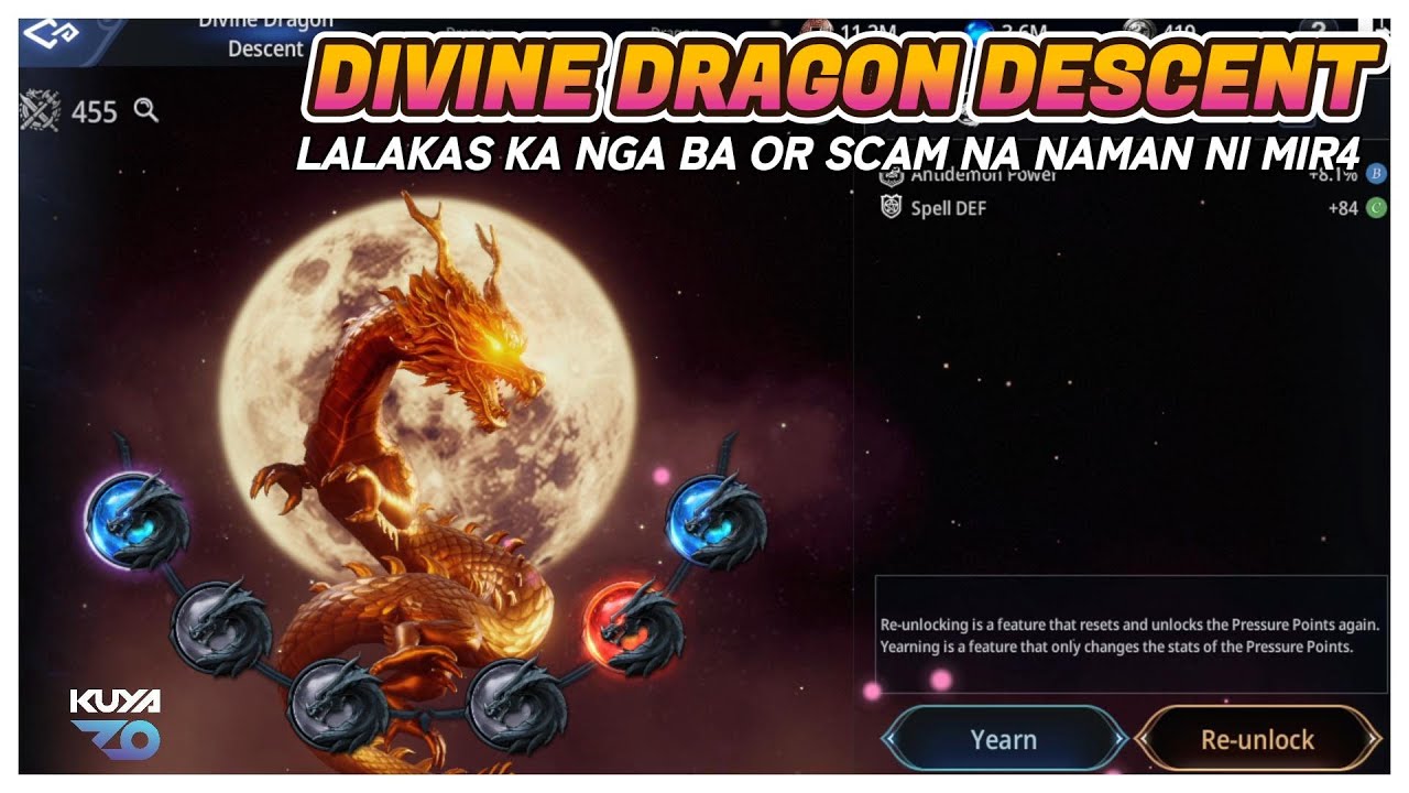 MIR4 Divine Dragon Descent Full Guide