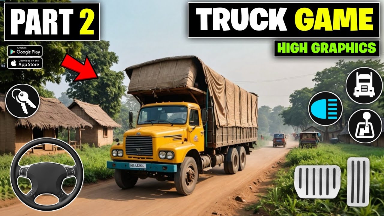 😍 This is The Best Truck Game Made For Android | Best Truck Driving Games 2025