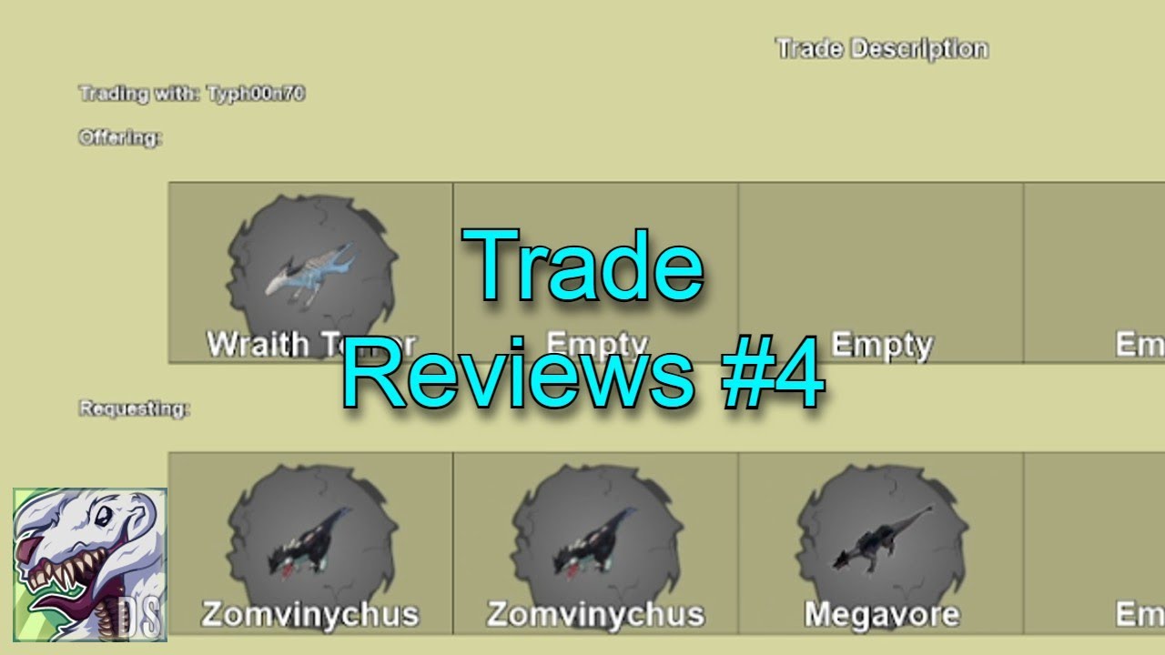 Roblox Dinosaur Simulator - Trade Reviews #4