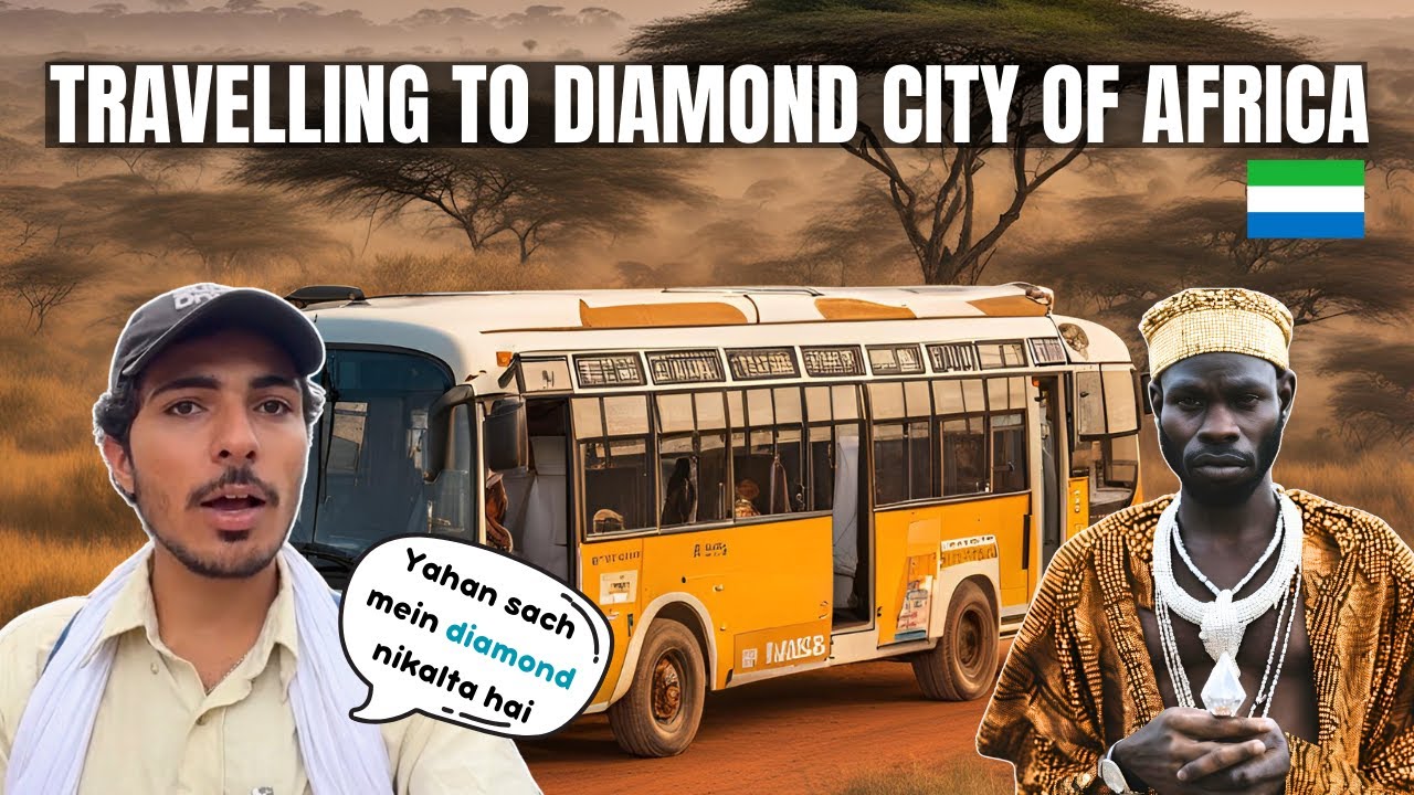 Journey To Find Diamond Mines In Sierra Leone 🇸🇱 | Kenema Diamond City