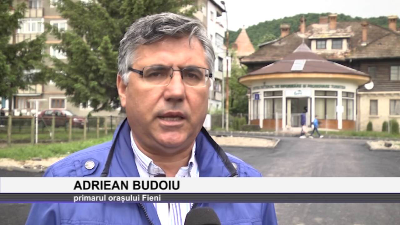 Lucrari in curs in orasul Fieni - www.columnatv.ro