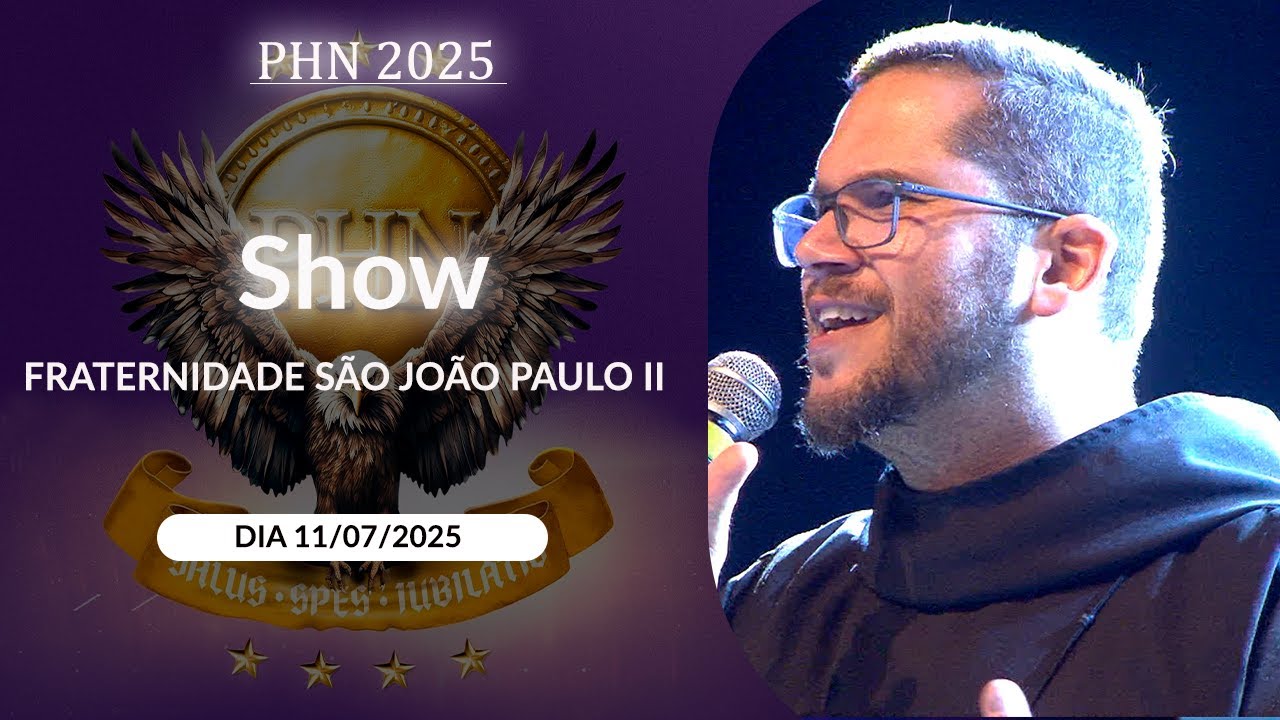 Show com Fraternidade Sao Joao Paulo II no Acampamento PHN 2025