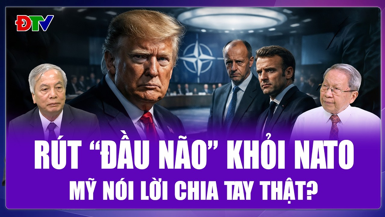 QUỐC TẾ 24H: Mỹ rút toàn bộ “đầu não” khỏi NATO, châu Âu “như rắn mất đầu”
