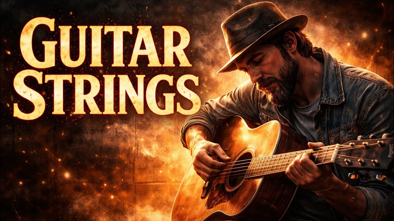 When the Strings Start Talking (guitar strings | A slow burn and gritty guitar blues song) #newblues