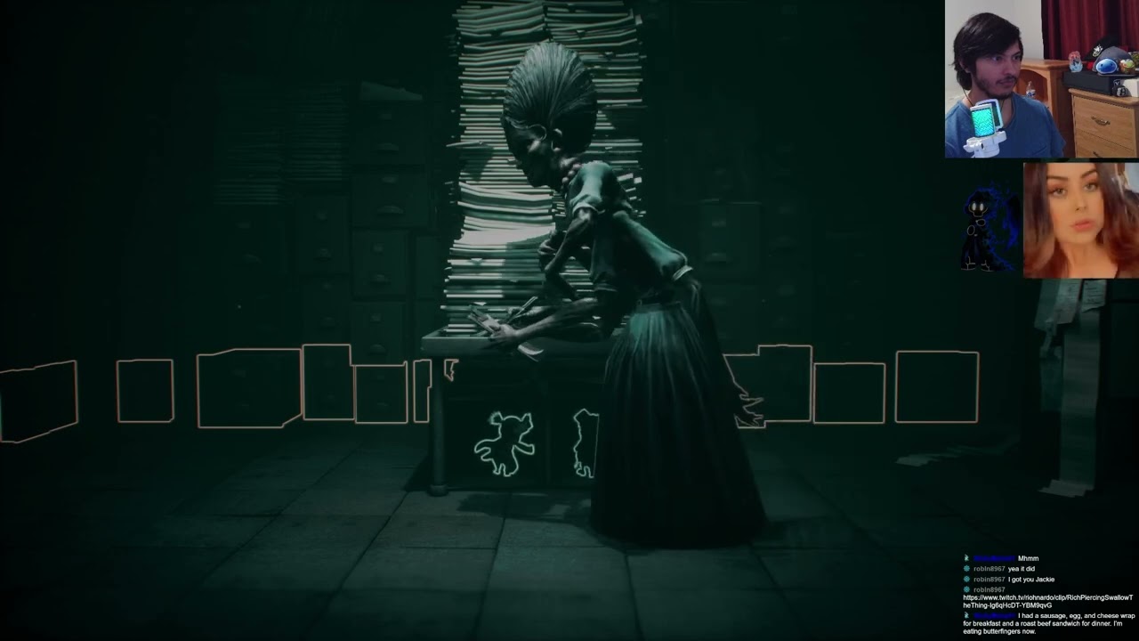 A little back and forth (Little Nightmares 3)