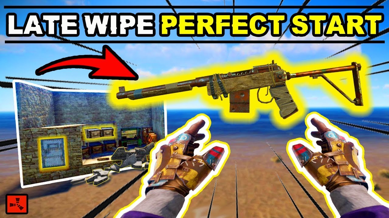 The RUST MID-WIPE  FRESH START Is OP For SOLO PLAYERS!! Rust Solo Survival