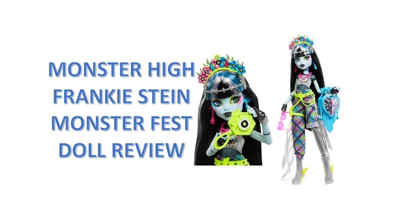 MONSTER HIGH, FRANKIE STEIN MONSTER FEST DOLL, REVIEW, UNBOXING, JESUS Y SUS DOLLS