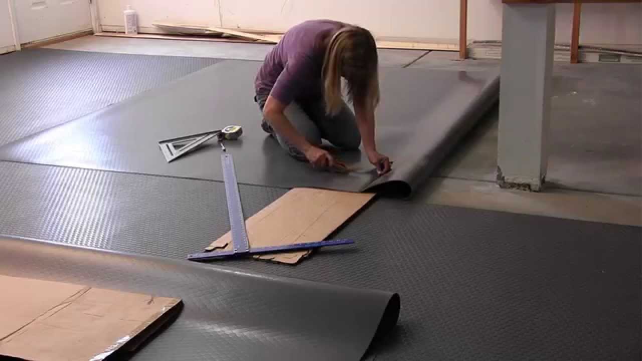 Как установить напольные коврики G-Floor для гаража от Better Life Technology: GarageFlooringLLC.com