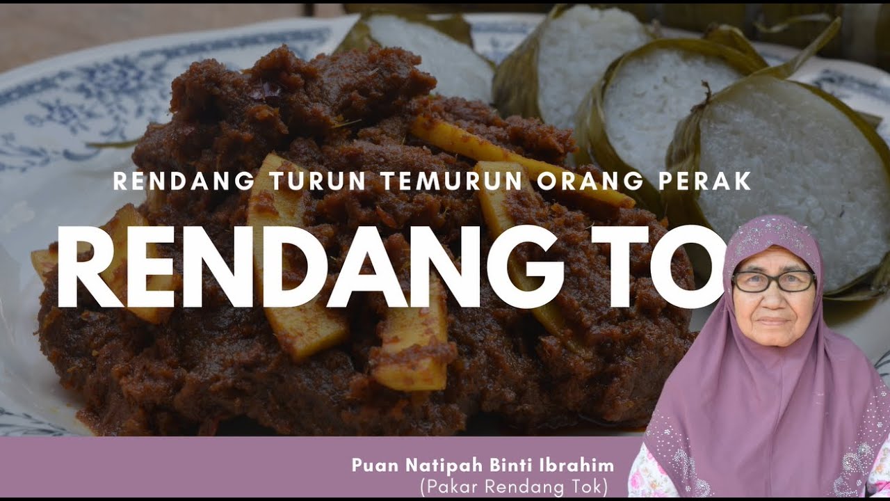 Resipi Rendang Tok (Rendang Turun Menurun Orang Perak)