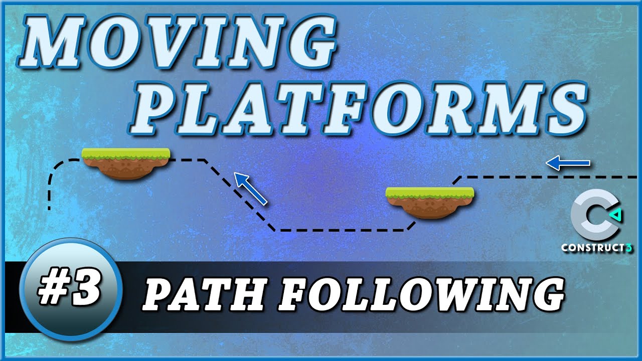 Construct 3 Tutorial #3 - Moving Platforms - timeline / path following