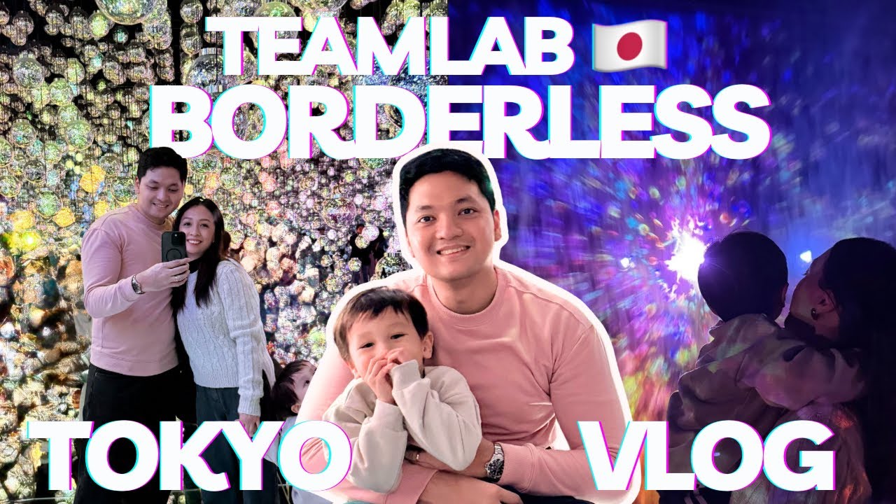 My TeamLab Borderless Experience (Tokyo Travel Vlog Part 1)