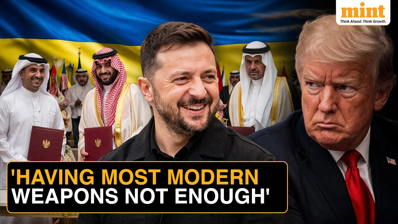 Ukraine Mocks Trump As Zelenskyy Signs Mega Defence Deals With Gulf Leaders