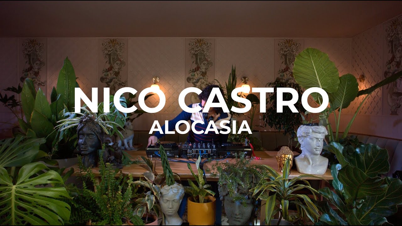 Italo Disco Grooves by Nico Castro Dj Set at Casa Sanz - Alocasia TV Santiago