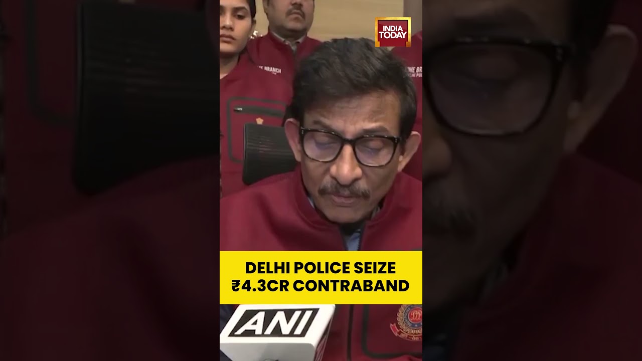 Delhi Drug Bust: ₹4.3 Crore Contraband Seized | Major Win for Drug-Free India Campaign